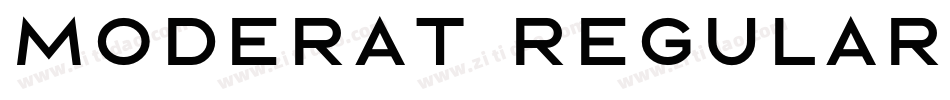 Moderat Regular字体转换